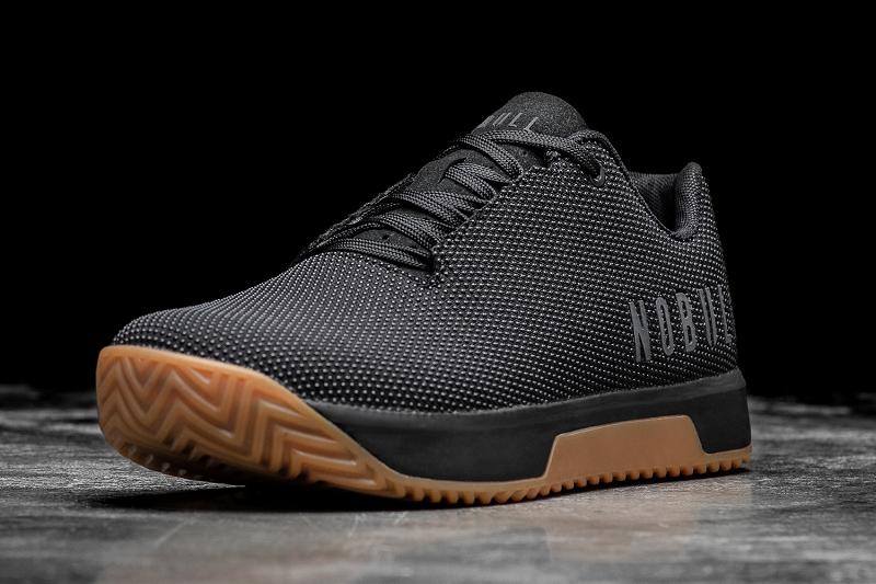 Men's Nobull Gum+ Trainers Black | SG T2486C